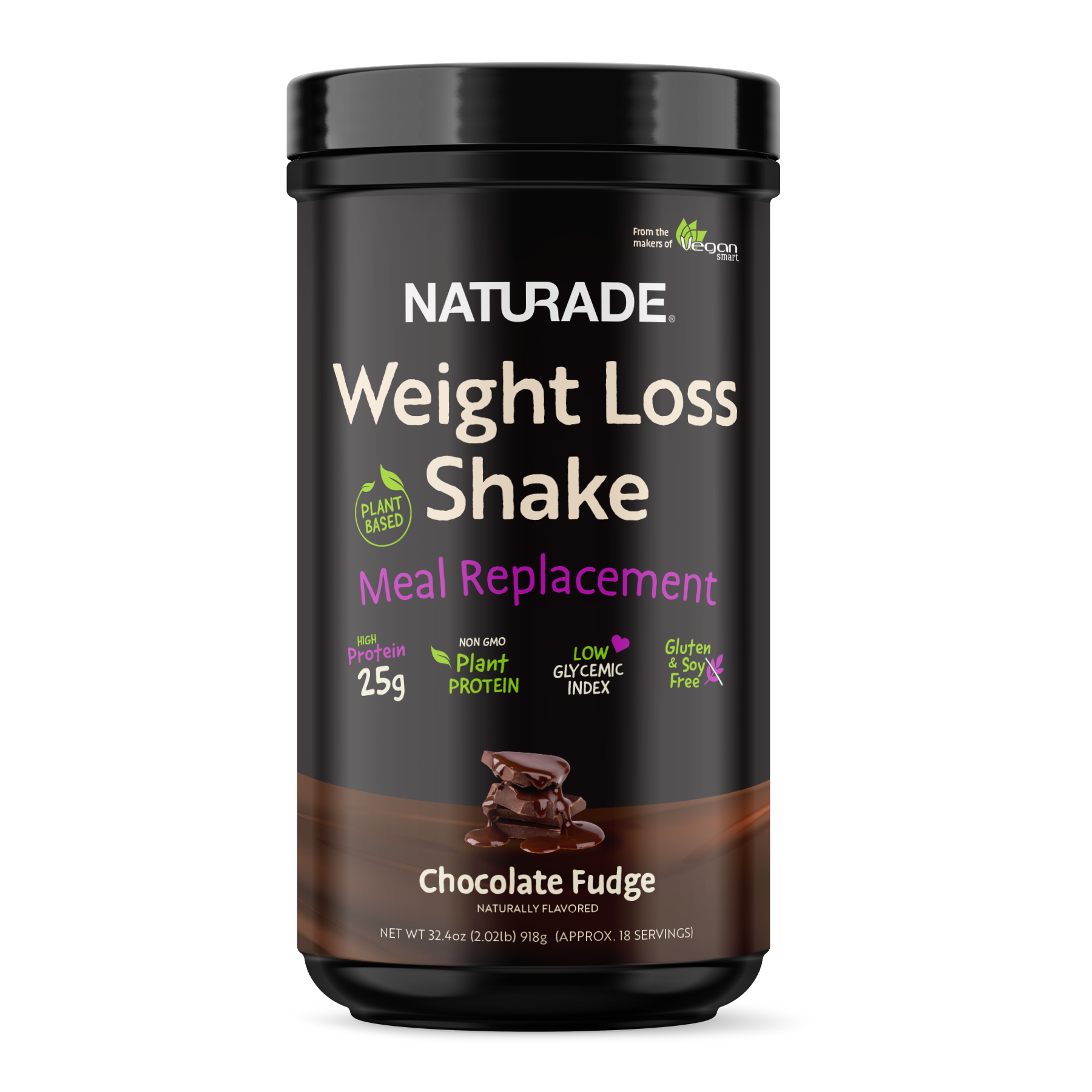 Weight Loss Shake Meal Replacement - Chocolate Fudge (18 Servings