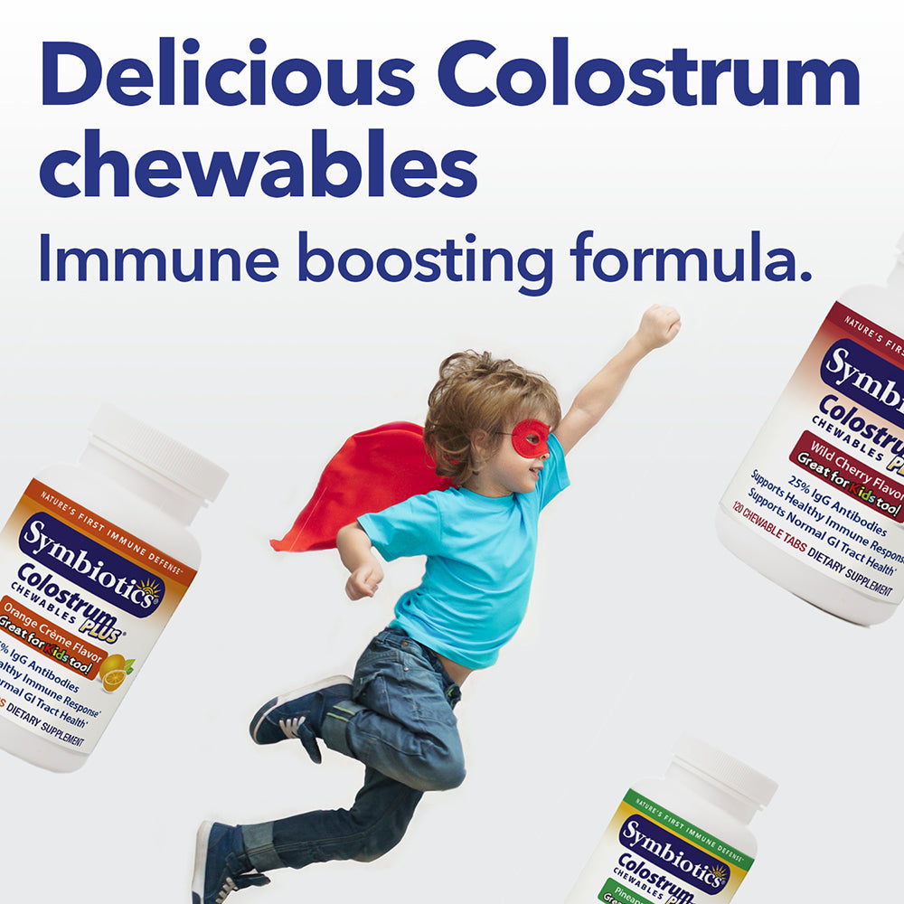 Colostrum Plus Chewables - Pineapple (120 Count)