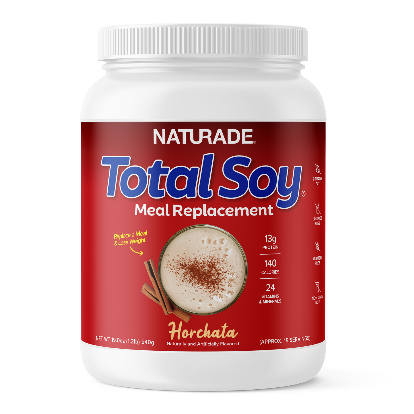 Total Soy Meal Replacement - Horchata (15 Servings)