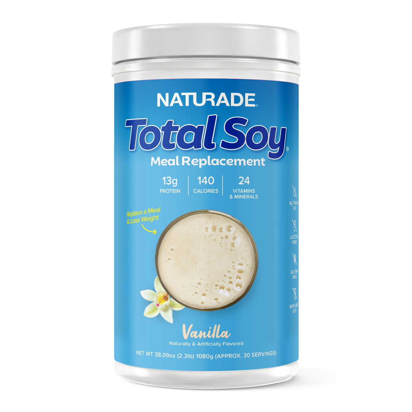 Total Soy Meal Replacement - Vanilla  (30 Servings)