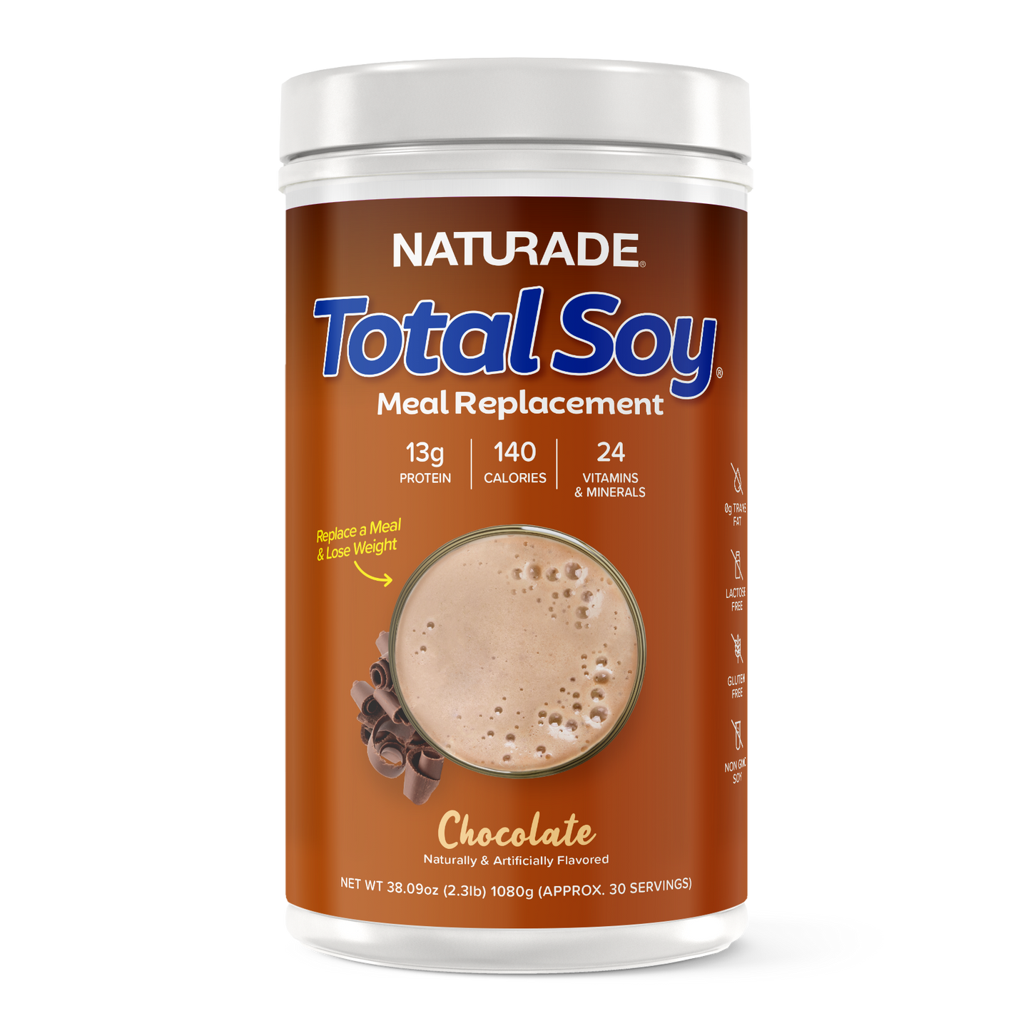 Total Soy Meal Replacement - Chocolate (30 Servings)