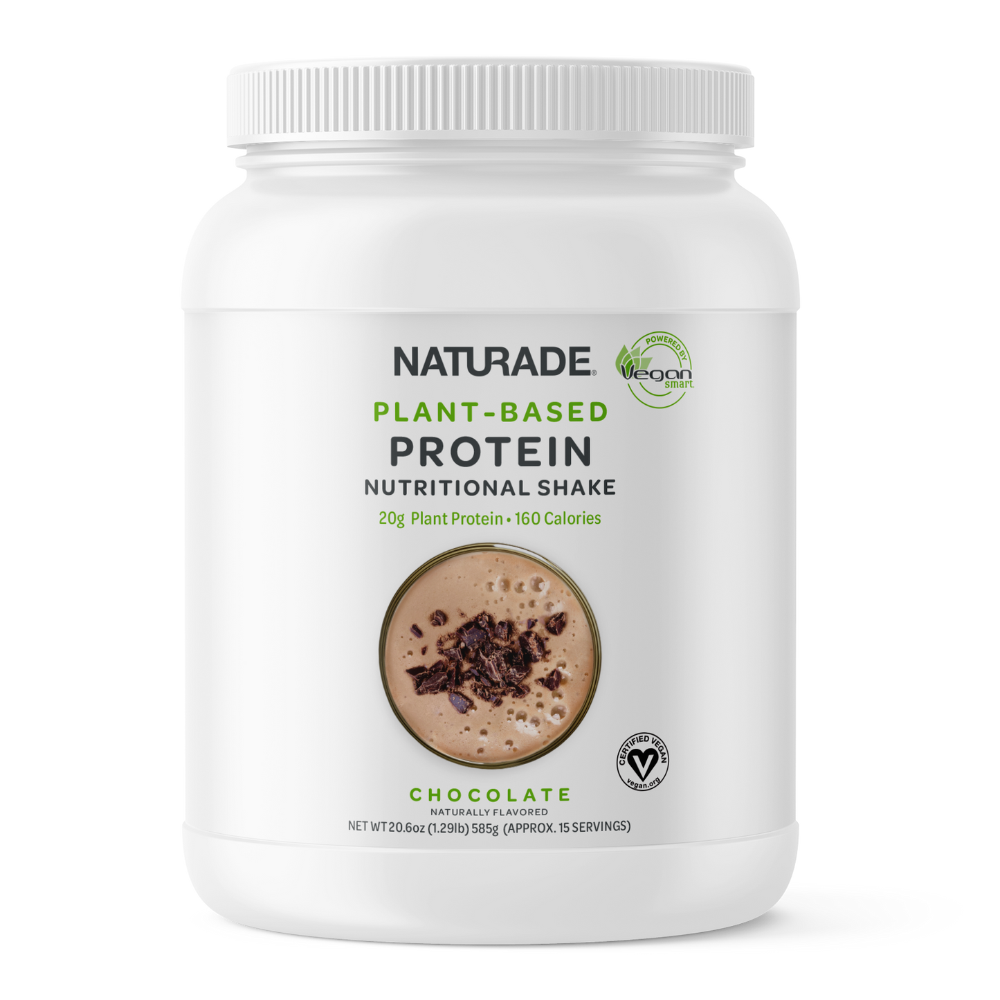 Plant-Based Protein Nutritional Shake - Chocolate (15 Servings)