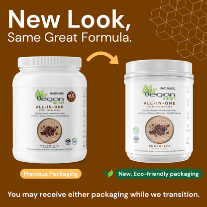 VeganSmart All-In-One Nutritional Shake - Chocolate (15 Servings)