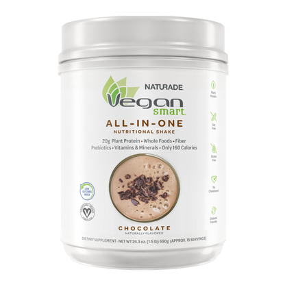 VeganSmart All-In-One Nutritional Shake - Chocolate (15 Servings)