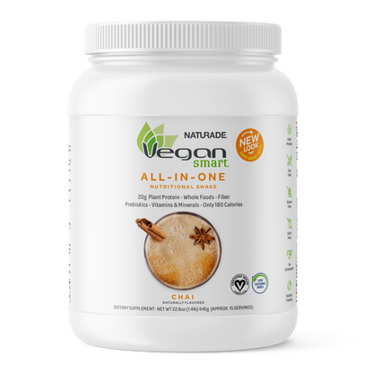 VeganSmart All-In-One Nutritional Shake - Chai (15 Servings)