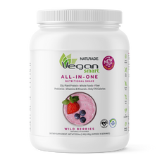 VeganSmart All-In-One Nutritional Shake - Wild Berries (15 Servings)