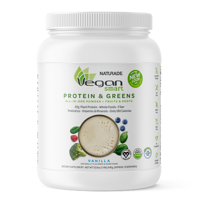 VeganSmart Protein & Greens - Vanilla (15 Servings)