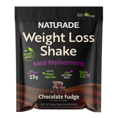 Weight Loss Shake Meal Replacement - Chocolate Fudge (Single Serve)