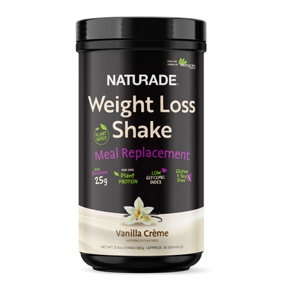 Weight Loss Shake Meal Replacement - Vanilla Créme (18 Servings)