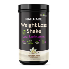 Weight Loss Shake Meal Replacement - Vanilla Créme (18 Servings)