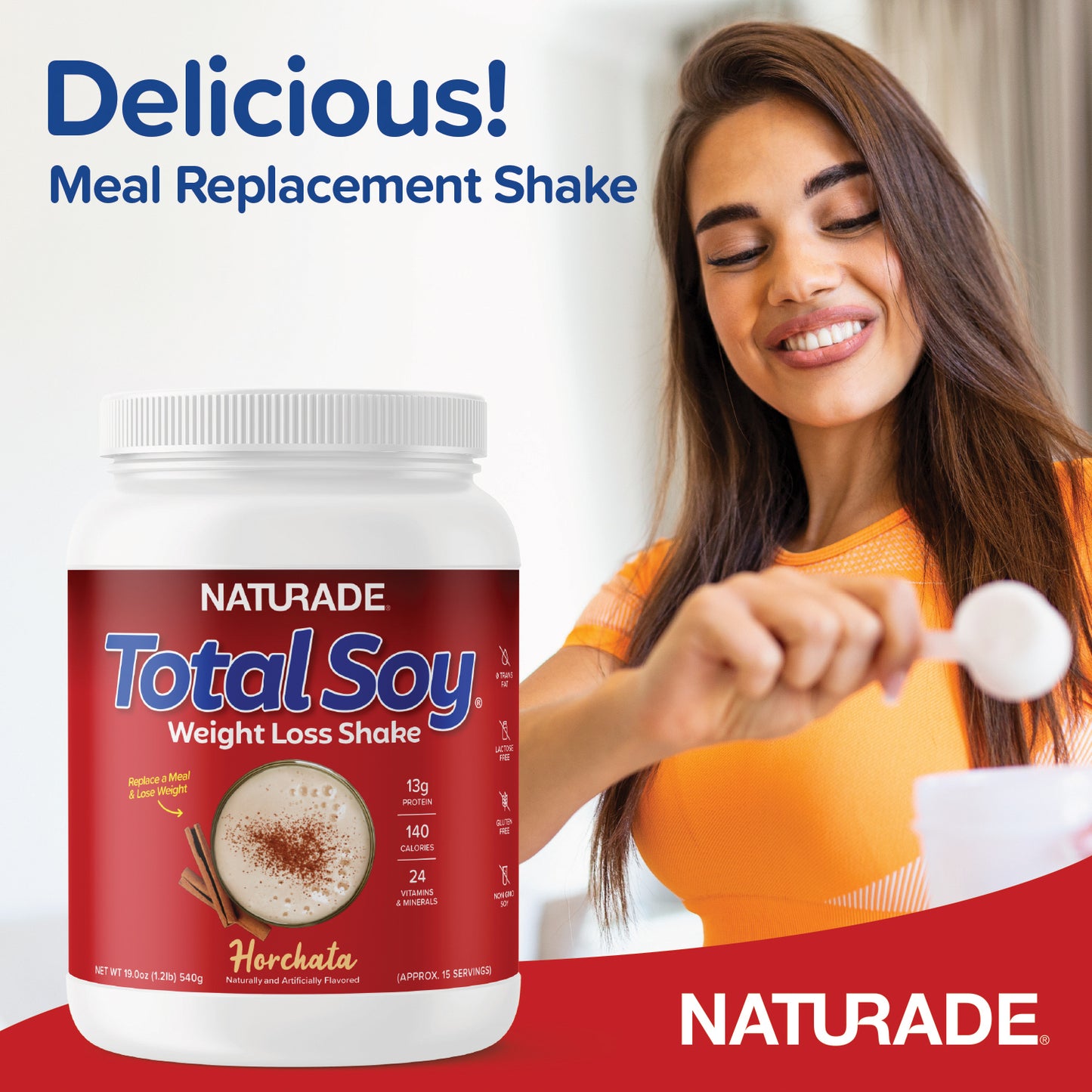 Total Soy Meal Replacement - Horchata (15 Servings)