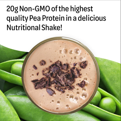 Plant-Based Protein Nutritional Shake - Chocolate (15 Servings)