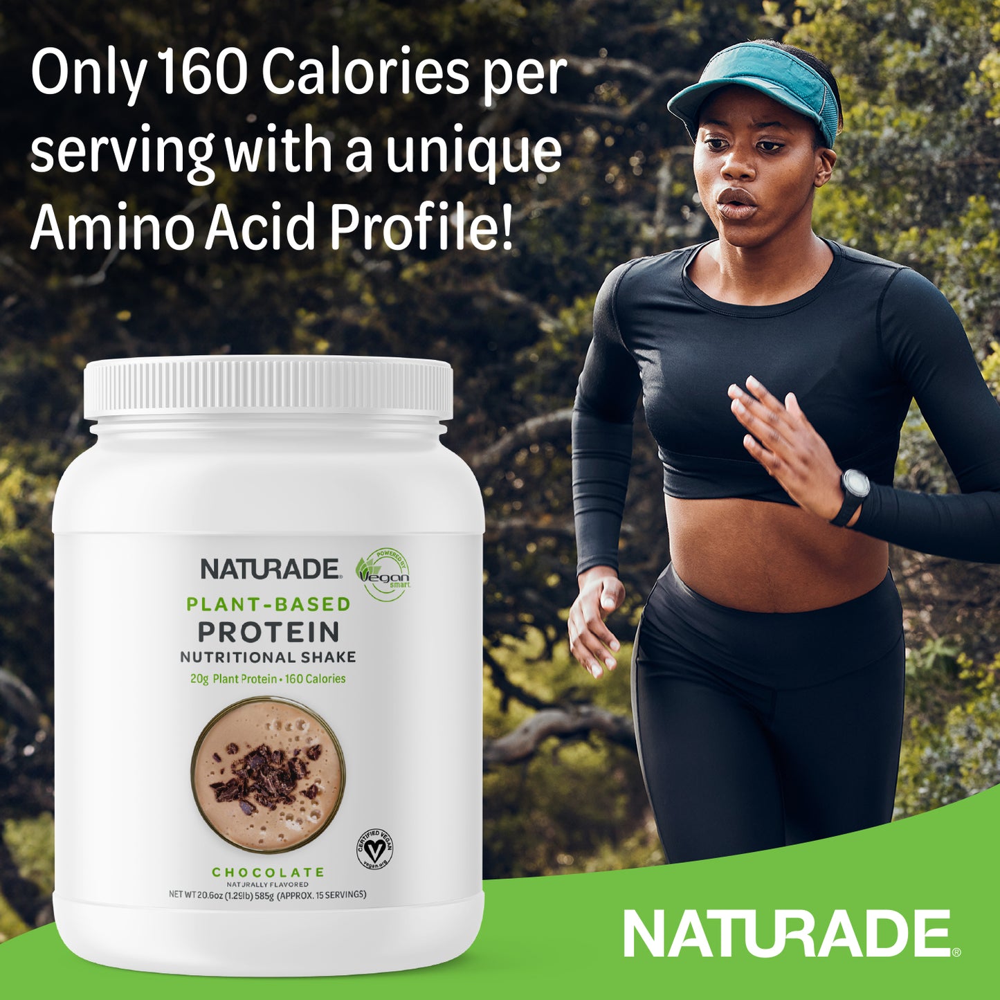 Plant-Based Protein Nutritional Shake - Chocolate (15 Servings)