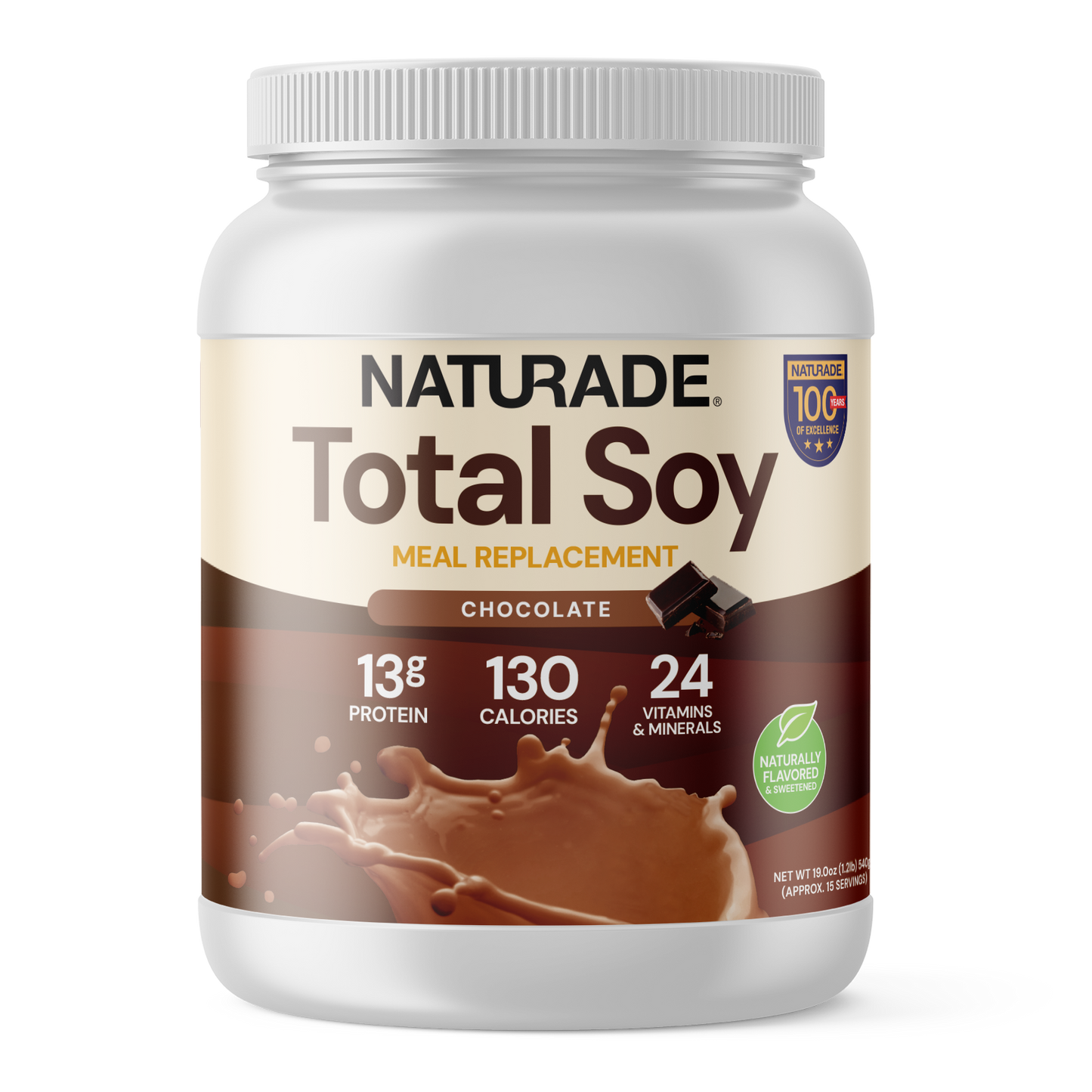 Total Soy Meal Replacement - Chocolate (15 Servings)