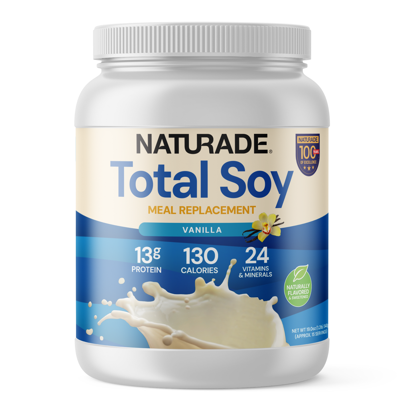 Total Soy Meal Replacement - Vanilla (15 Servings)