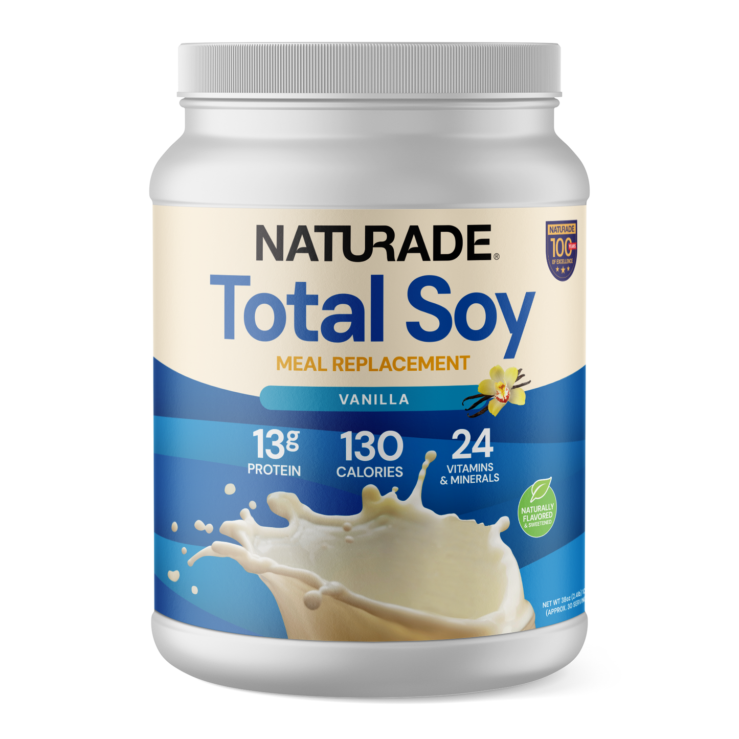 Total Soy Meal Replacement - Vanilla  (30 Servings)