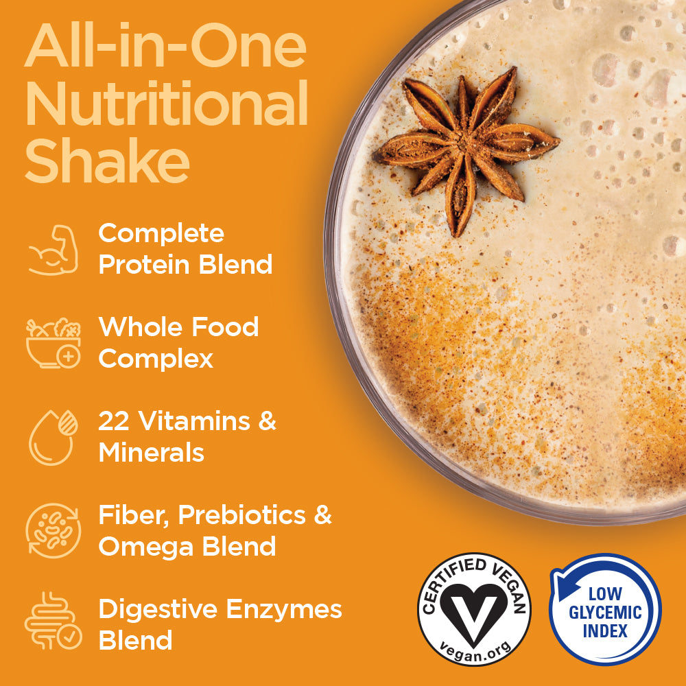 VeganSmart All-In-One Nutritional Shake - Chai (15 Servings)